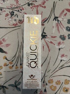 Urban Decay Quickie Multi-Use Concealer — White with Gold Accents